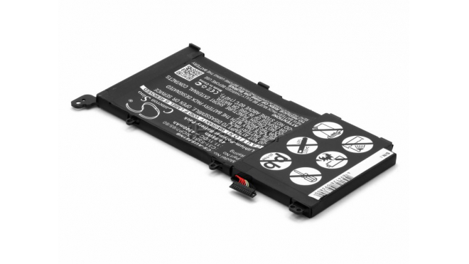 Аккумуляторная батарея для ноутбука Asus VivoBook K551LN. Артикул 11-1664.Емкость (mAh): 4400. Напряжение (V): 11,1