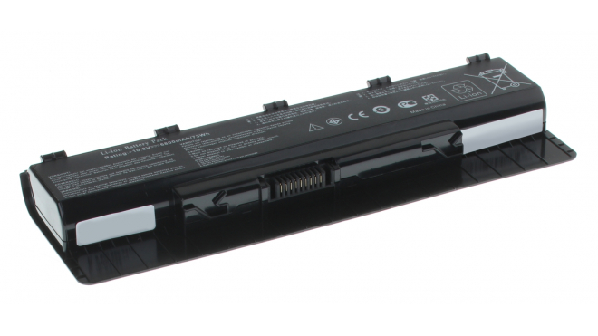 Аккумуляторная батарея для ноутбука Asus N56DY. Артикул iB-A413X.Емкость (mAh): 6800. Напряжение (V): 10,8