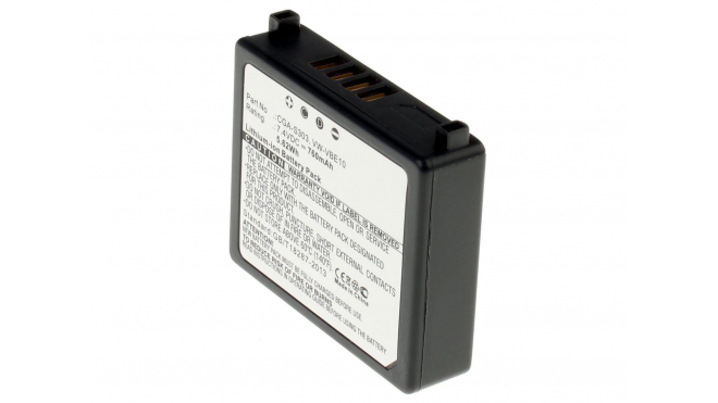 Аккумуляторные батареи для фотоаппаратов и видеокамер Panasonic SDR-S100E-SЕмкость (mAh): 760. Напряжение (V): 7,4