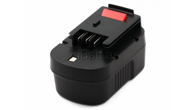 Аккумуляторная батарея для электроинструмента Black & Decker FS1400D-2. Артикул iB-T141.Емкость (mAh): 1500. Напряжение (V): 14,4