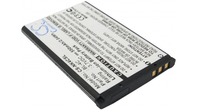 Аккумуляторная батарея BK-BL-4C для телефонов, смартфонов BBK. Артикул iB-M1023.Емкость (mAh): 550. Напряжение (V): 3,7