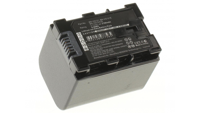 Аккумуляторные батареи для фотоаппаратов и видеокамер JVC GZ-HM330Емкость (mAh): 2700. Напряжение (V): 3,7