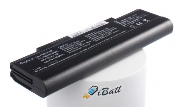 Аккумуляторная батарея AA-PB2NC3B для ноутбуков Samsung. Артикул iB-A396X.Емкость (mAh): 8700. Напряжение (V): 11,1