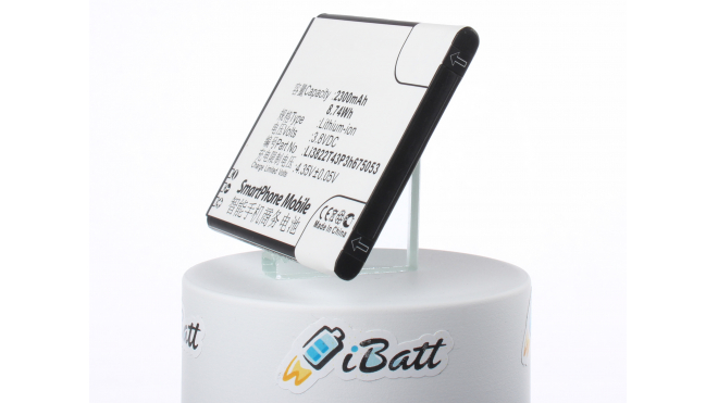 Аккумуляторная батарея iBatt iB-M1424 для телефонов, смартфонов БилайнЕмкость (mAh): 2300. Напряжение (V): 3,8