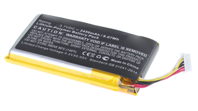 Аккумуляторные батареи для радиоуправляемых моделей, дроновЕмкость (mAh): 2450. Напряжение (V): 3,7