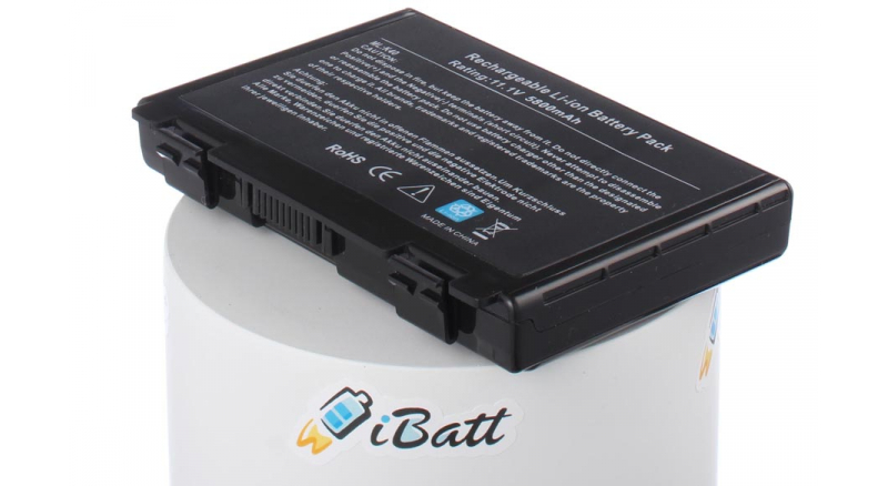 Аккумуляторная батарея для ноутбука Asus X8AIN. Артикул iB-A145X.Емкость (mAh): 6800. Напряжение (V): 11,1