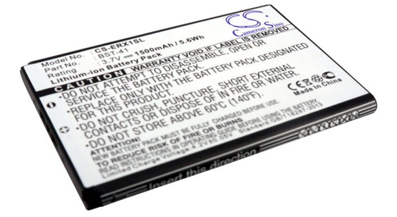 Аккумуляторная батарея для телефона, смартфона Sony MT25. Артикул iB-M1033.Емкость (mAh): 1500. Напряжение (V): 3,7
