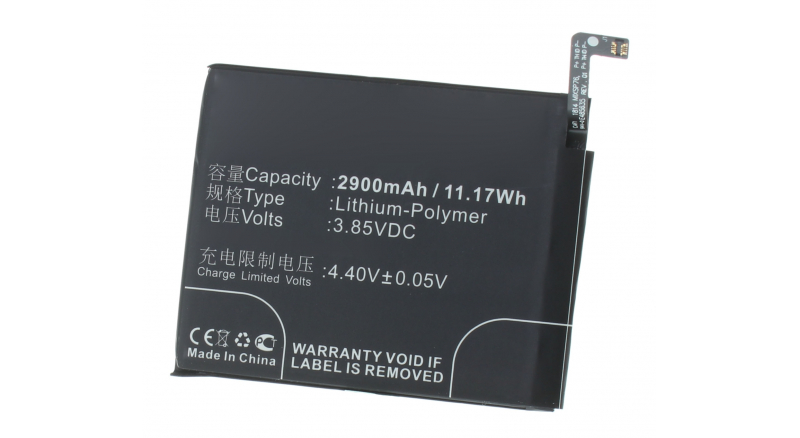 Аккумуляторная батарея для телефона, смартфона Xiaomi M1804C3DH. Артикул iB-M3344.Емкость (mAh): 2900. Напряжение (V): 3,85