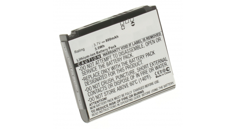 Аккумуляторная батарея для телефона, смартфона Samsung GT-S5233S. Артикул iB-M283.Емкость (mAh): 800. Напряжение (V): 3,7