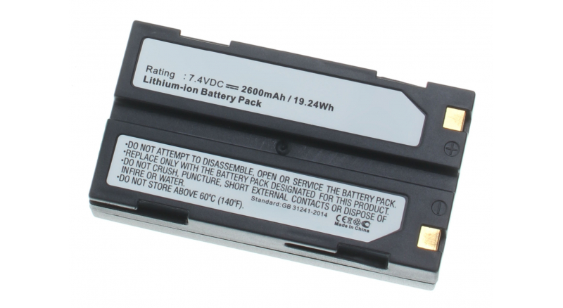 Аккумуляторная батарея PL1821B.806 для фотоаппаратов и видеокамер Pentax. Артикул iB-F404.Емкость (mAh): 2600. Напряжение (V): 7,4