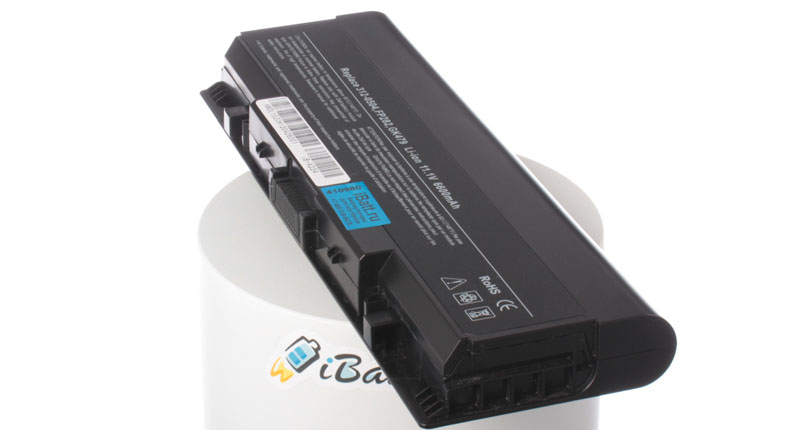 Аккумуляторная батарея GR986 для ноутбуков Dell. Артикул iB-A224.Емкость (mAh): 6600. Напряжение (V): 11,1