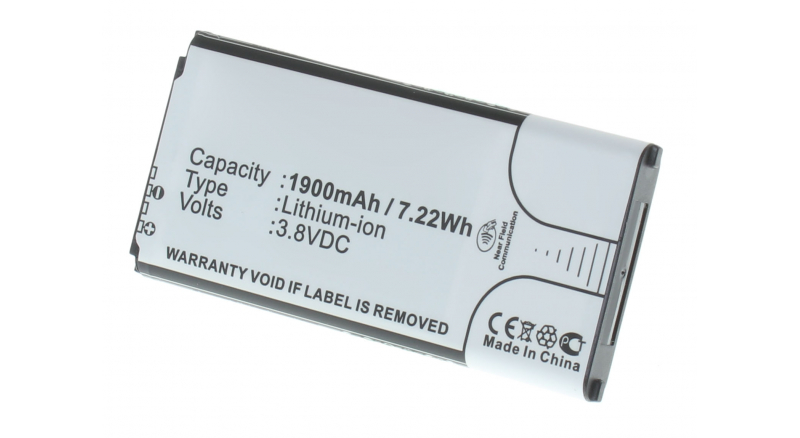 Аккумуляторная батарея iBatt iB-M1138 для телефонов, смартфонов SamsungЕмкость (mAh): 1900. Напряжение (V): 3,8