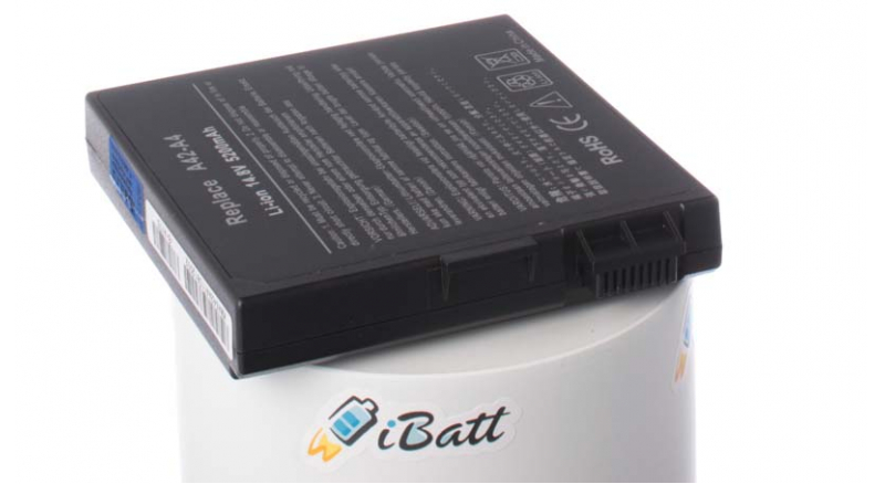Аккумуляторная батарея для ноутбука Asus A4L. Артикул iB-A175.Емкость (mAh): 4400. Напряжение (V): 14,8