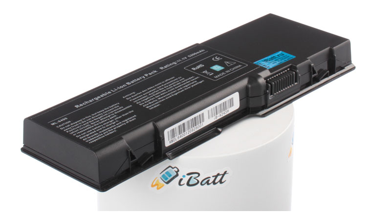 Аккумуляторная батарея для ноутбука Dell Inspiron 1501. Артикул iB-A243H.Емкость (mAh): 5200. Напряжение (V): 11,1