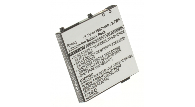 Аккумуляторная батарея iBatt iB-M444 для телефонов, смартфонов PhilipsЕмкость (mAh): 1000. Напряжение (V): 3,7