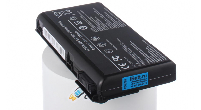 Аккумуляторная батарея для ноутбука MSI CX705MX. Артикул iB-A440H.Емкость (mAh): 5200. Напряжение (V): 11,1