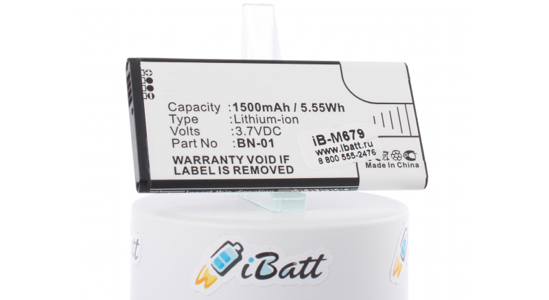 Аккумуляторная батарея iBatt iB-M679 для телефонов, смартфонов NokiaЕмкость (mAh): 1500. Напряжение (V): 3,7
