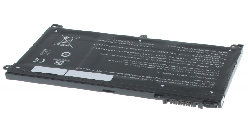 Аккумуляторная батарея B103XL для ноутбуков HP-Compaq. Артикул 11-11492.Емкость (mAh): 3400. Напряжение (V): 11,55