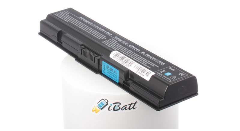Аккумуляторная батарея PABAS098 для ноутбуков Toshiba. Артикул iB-A455H.Емкость (mAh): 5200. Напряжение (V): 10,8