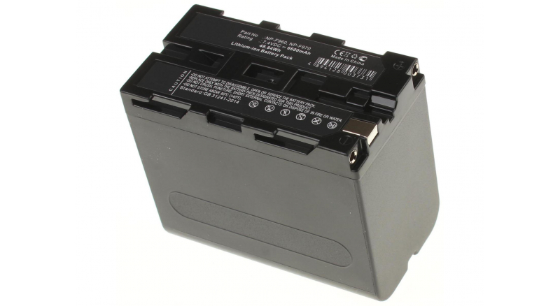 Аккумуляторные батареи для фотоаппаратов и видеокамер Sony CCD-TRV201Емкость (mAh): 6600. Напряжение (V): 7,4