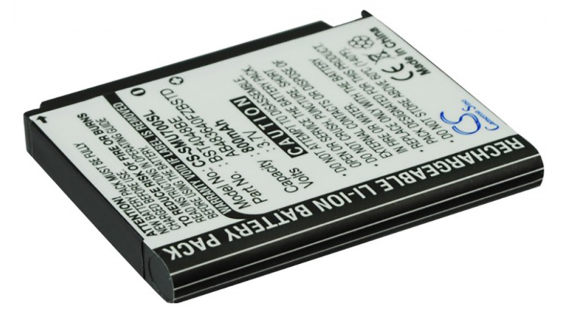 Аккумуляторная батарея AB603443CE для телефонов, смартфонов Samsung. Артикул iB-M2626.Емкость (mAh): 800. Напряжение (V): 3,7