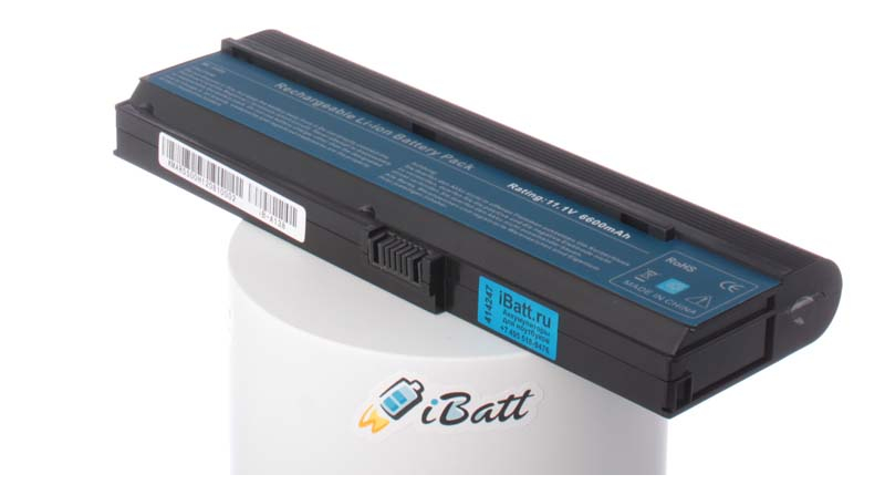 Аккумуляторная батарея для ноутбука Acer Aspire 3053WXCi. Артикул iB-A138.Емкость (mAh): 6600. Напряжение (V): 11,1