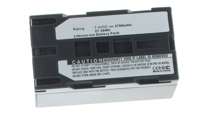 Аккумуляторные батареи для фотоаппаратов и видеокамер Samsung SC-L903Емкость (mAh): 3700. Напряжение (V): 7,4