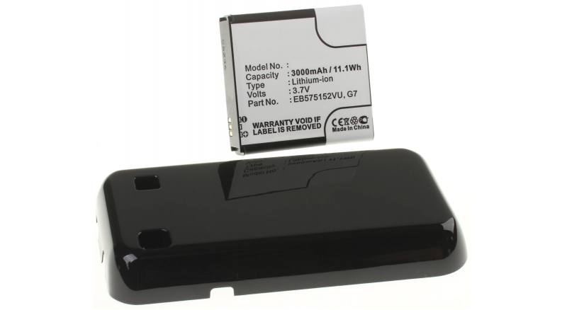 Аккумуляторная батарея iBatt iB-M324 для телефонов, смартфонов T-MobileЕмкость (mAh): 3000. Напряжение (V): 3,7