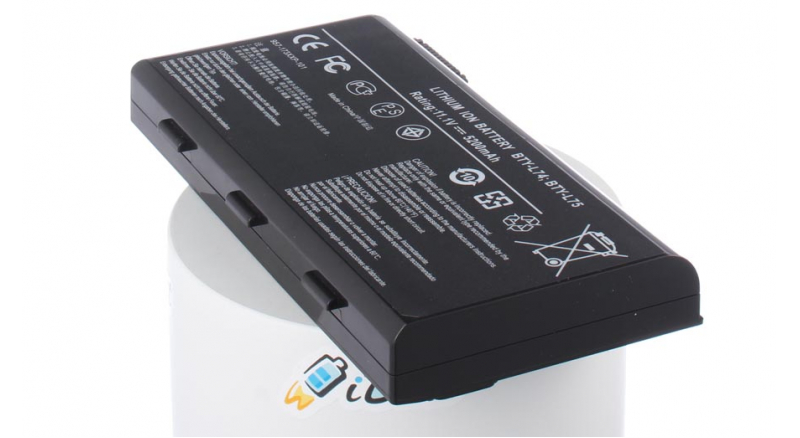 Аккумуляторная батарея для ноутбука MSI CR630-010. Артикул iB-A440H.Емкость (mAh): 5200. Напряжение (V): 11,1