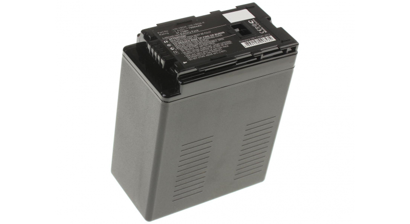 Аккумуляторные батареи для фотоаппаратов и видеокамер Panasonic VDR-D50Емкость (mAh): 7800. Напряжение (V): 7,4