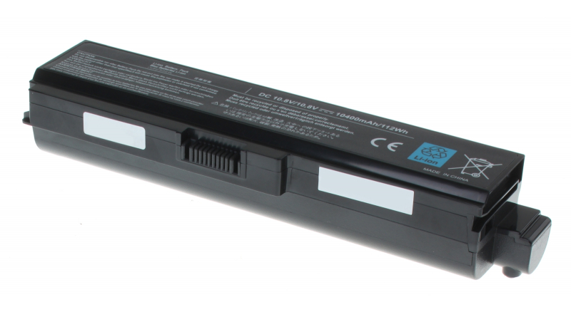 Аккумуляторная батарея для ноутбука Toshiba Satellite L650D-14M. Артикул iB-A499H.Емкость (mAh): 10400. Напряжение (V): 10,8