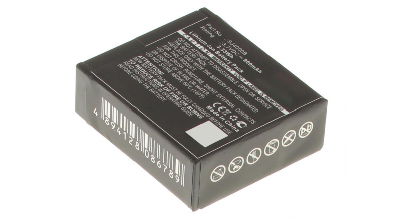 Аккумуляторные батареи для фотоаппаратов и видеокамер SJCAM SJ5000 WiFiЕмкость (mAh): 900. Напряжение (V): 3,7