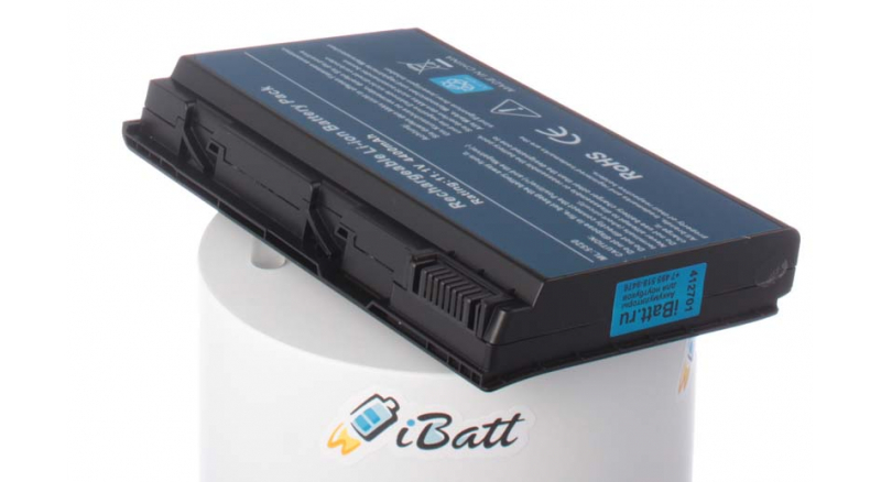 Аккумуляторная батарея BT.00605.022 для ноутбуков Acer. Артикул iB-A133.Емкость (mAh): 4400. Напряжение (V): 11,1