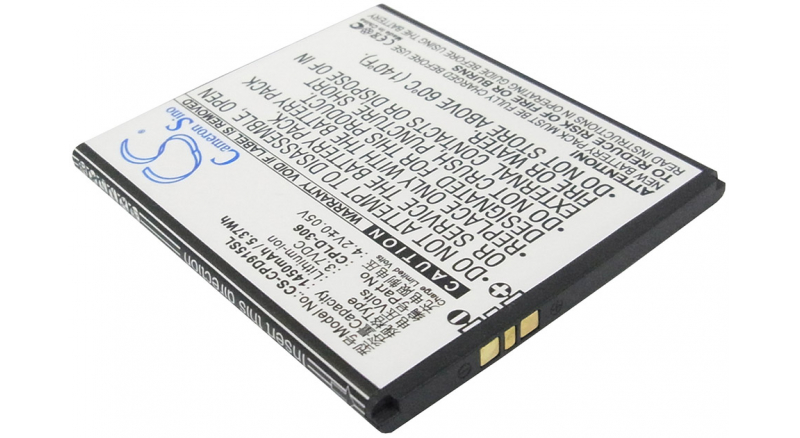 Аккумуляторная батарея iBatt iB-M1640 для телефонов, смартфонов CoolpadЕмкость (mAh): 1450. Напряжение (V): 3,7