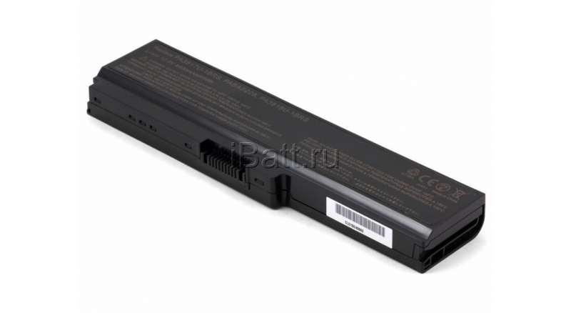 Аккумуляторная батарея для ноутбука Toshiba Equium U400-124. Артикул 11-1486.Емкость (mAh): 4400. Напряжение (V): 10,8