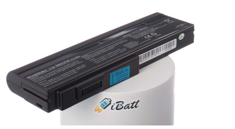 Аккумуляторная батарея для ноутбука Asus N52JB. Артикул iB-A162.Емкость (mAh): 6600. Напряжение (V): 11,1