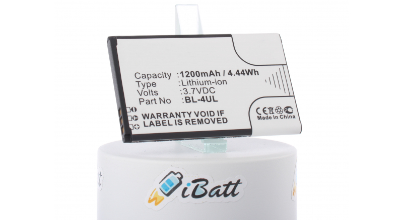 Аккумуляторная батарея iBatt iB-M706 для телефонов, смартфонов NokiaЕмкость (mAh): 1200. Напряжение (V): 3,7