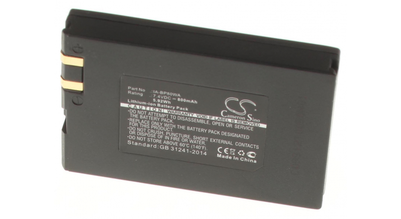 Аккумуляторная батарея AD43-00189A для фотоаппаратов и видеокамер Samsung. Артикул iB-F253.Емкость (mAh): 800. Напряжение (V): 7,4