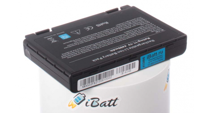 Аккумуляторная батарея для ноутбука Asus X8AAF. Артикул iB-A145.Емкость (mAh): 4400. Напряжение (V): 11,1