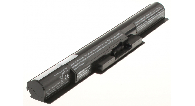 Аккумуляторная батарея для ноутбука Sony Vaio Fit E SVF1521J1R Black. Артикул iB-A868H.Емкость (mAh): 2600. Напряжение (V): 14,8