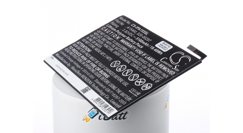 Аккумуляторная батарея для ноутбука Apple iPad mini 4 64GB Wi-Fi + Cellular Gold. Артикул iB-A1112.Емкость (mAh): 5124. Напряжение (V): 3,8