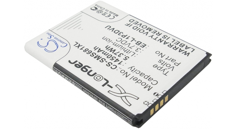 Аккумуляторная батарея iBatt iB-M711 для телефонов, смартфонов SamsungЕмкость (mAh): 1450. Напряжение (V): 3,7