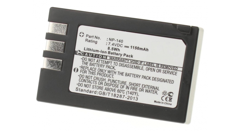 Аккумуляторные батареи для фотоаппаратов и видеокамер FujiFilm FinePix S100FSЕмкость (mAh): 1150. Напряжение (V): 7,4