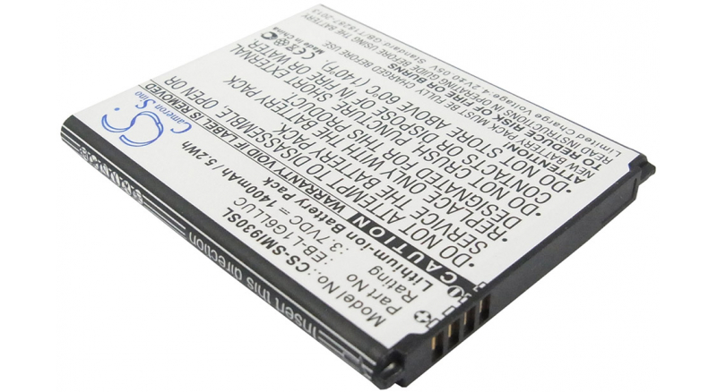 Аккумуляторная батарея для телефона, смартфона Samsung SGH-iT999. Артикул iB-M1365.Емкость (mAh): 1400. Напряжение (V): 3,7