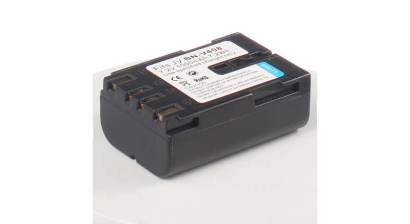 Аккумуляторная батарея BN-V438U для фотоаппаратов и видеокамер JVC. Артикул iB-F156.Емкость (mAh): 1100. Напряжение (V): 7,4