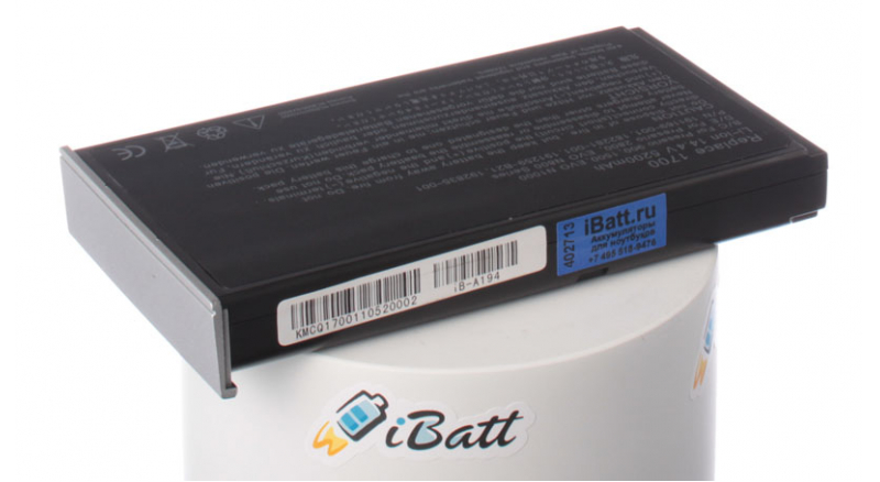 Аккумуляторная батарея CL1700U.082 для ноутбуков HP-Compaq. Артикул iB-A194.Емкость (mAh): 4400. Напряжение (V): 14,4