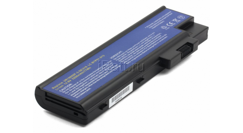 Аккумуляторная батарея для ноутбука Acer Aspire 9410Z. Артикул 11-1155.Емкость (mAh): 4400. Напряжение (V): 14,8
