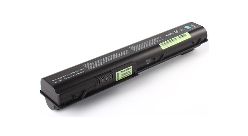Аккумуляторная батарея для ноутбука HP-Compaq Pavilion dv7-1140es. Артикул 11-1331.Емкость (mAh): 6600. Напряжение (V): 14,4