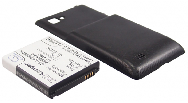 Аккумуляторная батарея iBatt iB-M458 для телефонов, смартфонов LGЕмкость (mAh): 2800. Напряжение (V): 3,7