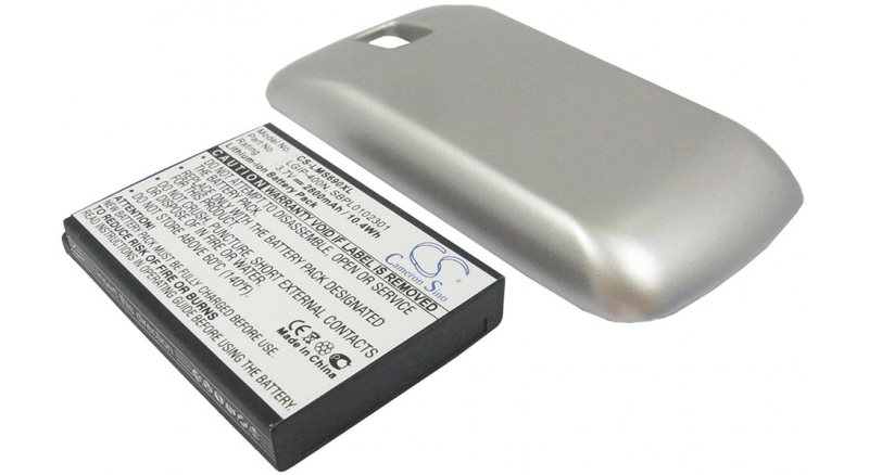 Аккумуляторная батарея для телефона, смартфона LG MS690. Артикул iB-M1019.Емкость (mAh): 2800. Напряжение (V): 3,7